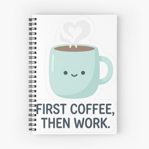 Item preview, Cute Coffee Mug First Coffee Then Work designed and sold by aurshop.