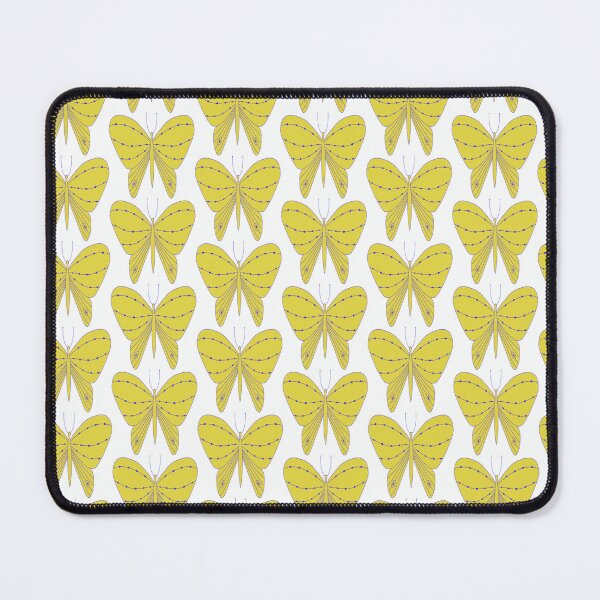 Item preview, Butterfly Bow - Sunny Yellow Flutter Repeat Pattern designed and sold by MotifsByMari.