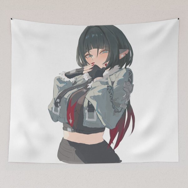 Item preview, Jane Doe Blushes Zenless Zone Zero designed and sold by KomiArts.