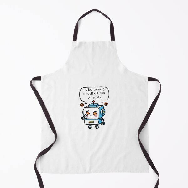 Item preview, sad robot  designed and sold by doodlesandsip.