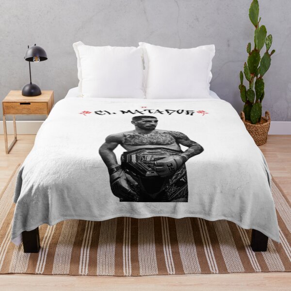 Item preview, Ilia Topuria El Matador UFC Champion Portrait Art designed and sold by Saayee.