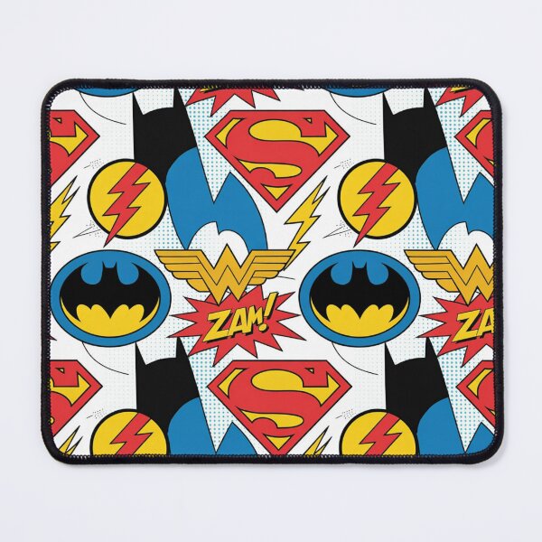 Item preview, Comic Book Hero Mashup Pattern Zam Pow Lightning designed and sold by Midnight Veil Designs.