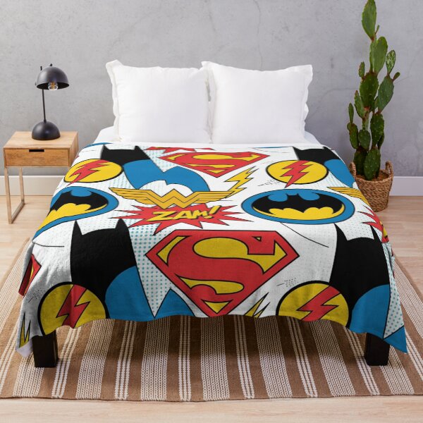 Item preview, Comic Book Hero Mashup Pattern Zam Pow Lightning designed and sold by Midnight Veil Designs.