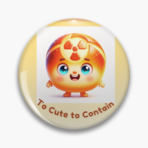 Item preview, Too Cute To Contain-Cute Nuclear Bread Character  designed and sold by NatalyArtStudio.