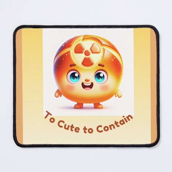 Item preview, Too Cute To Contain-Cute Nuclear Bread Character  designed and sold by NatalyArtStudio.