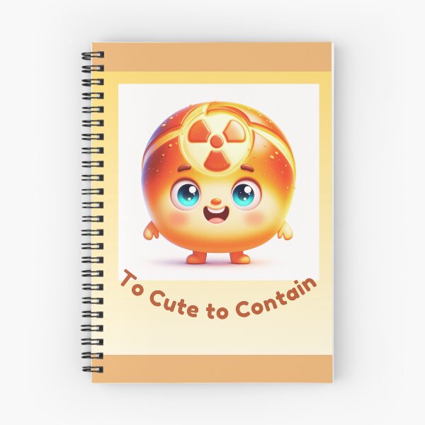 Item preview, Too Cute To Contain-Cute Nuclear Bread Character  designed and sold by NatalyArtStudio.