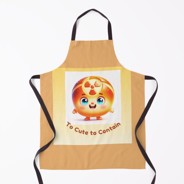 Item preview, Too Cute To Contain-Cute Nuclear Bread Character  designed and sold by NatalyArtStudio.