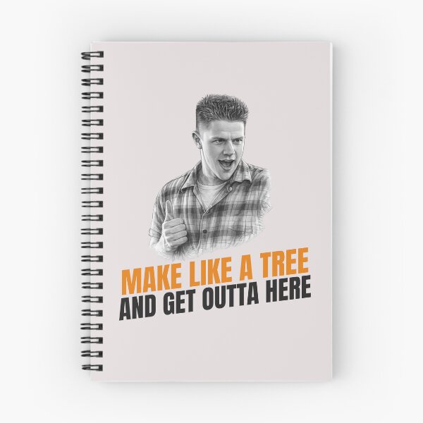Item preview, Biff: Make Like a Tree and Get Outta Here designed and sold by The Sporty Nerd.