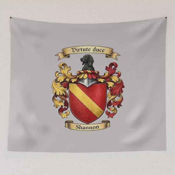 Item preview, The Shannon Family Coat of Arms designed and sold by BagTown Clans.