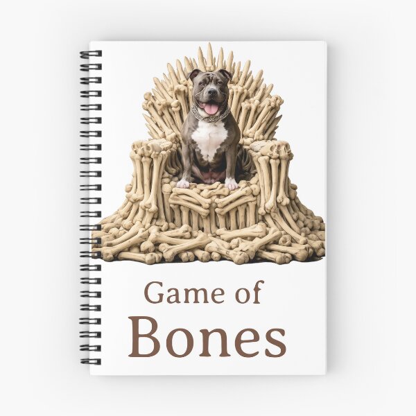 Item preview, Game of Bones Pittie designed and sold by Designs-by-WSS.