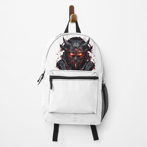 Item preview, Japanese Samurai Mask Tattoo Style Graphic - 3 designed and sold by RELAX STATION.