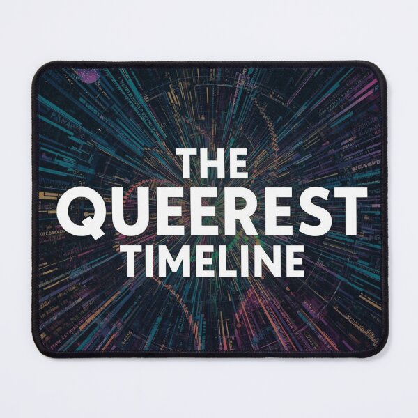 Item preview, The Queerest Timeline Cosmic Multiverse Art designed and sold by rainbowgremlin.