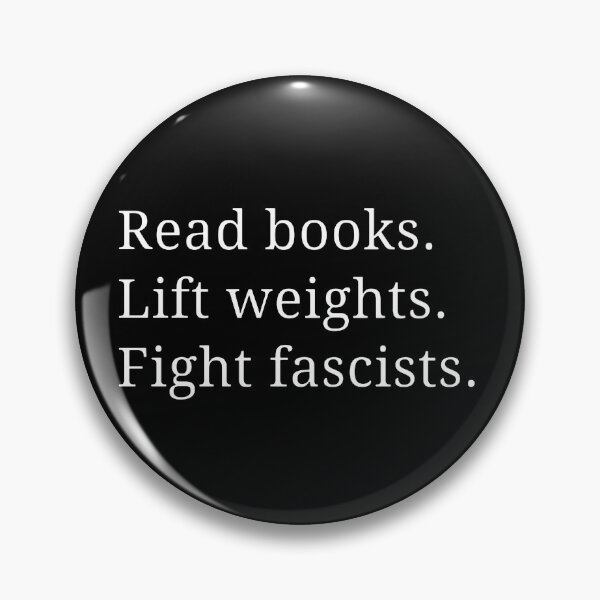 Item preview, Read Books Lift Weights Fight Fascists  designed and sold by marthacolonn.