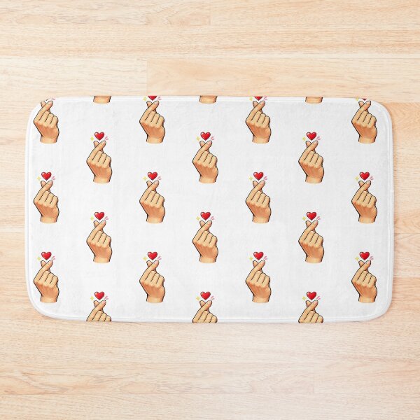 Item preview, Cute K-Pop Finger Heart Korean Love Gesture designed and sold by syvalisno.