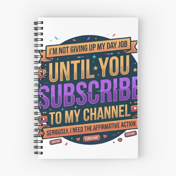 Item preview, Not Giving Up My Day Job Until You Subscribe - Funny Creator Quote designed and sold by Wear Sculpt.