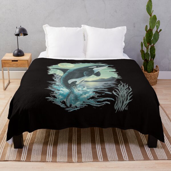 Item preview, Vintage Orca Midnight 90s Graphic, Retro Killer Whale, 90s Ocean Wildlife Lightning designed and sold by DesignDenDo ⭐⭐⭐⭐⭐.