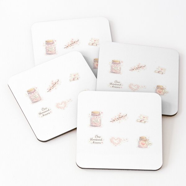Item preview, A thousand Boy kisses Sticker Set designed and sold by ouatisworld.