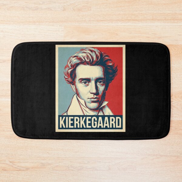 Item preview, Soren Kierkegaard Hope Style Retro Poster Art  designed and sold by Anya Byron.
