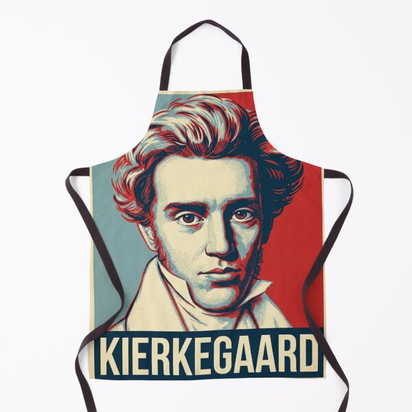 Item preview, Soren Kierkegaard Hope Style Retro Poster Art  designed and sold by Anya Byron.