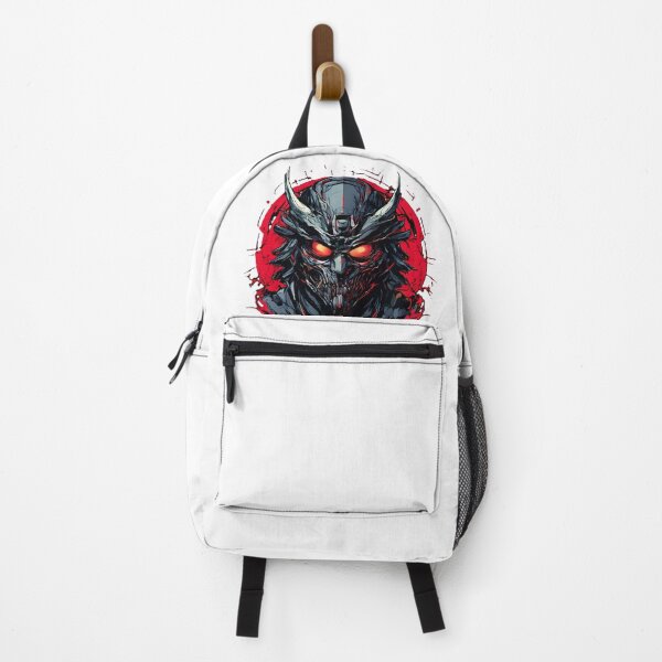 Item preview, Japanese Samurai Mask Tattoo Style Graphic -1 designed and sold by RELAX STATION.