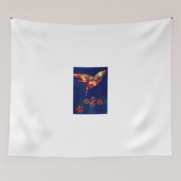 Item preview, Humming Bird and Flowers designed and sold by nicoleliz.