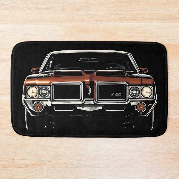 Item preview, 1971 Oldsmobile 442 W30 – Classic American Muscle Car Art Print designed and sold by Stinky Lincy's Apparel Company.