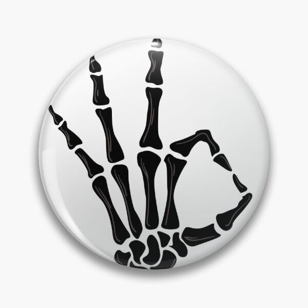 Artikelvorschau, Skeletthand-OK-Zeichen entworfen und verkauft von JustDooo.