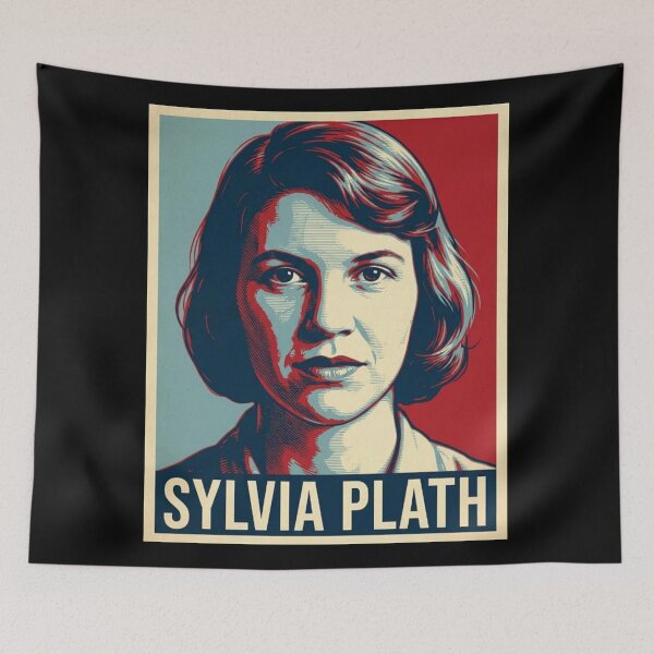 Item preview, Sylvia Plath Hope Style Retro Poster Art  designed and sold by Anya Byron.