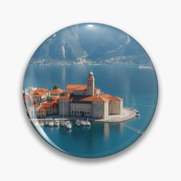 Item preview, Mediterranean Coastal Town With Historic Harbor View designed and sold by Jade Ado.