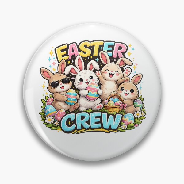 Item preview, Easter Crew Cute Bunny Squad Shirt – Funny Easter Bunny Group Design designed and sold by TayShopMT.