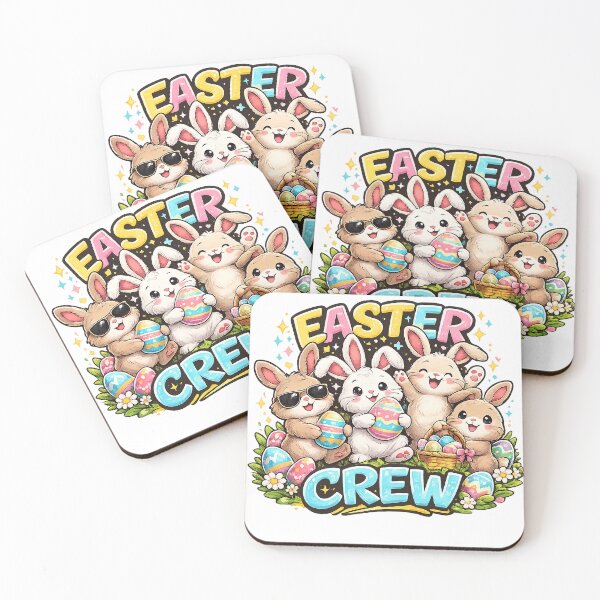 Item preview, Easter Crew Cute Bunny Squad Shirt – Funny Easter Bunny Group Design designed and sold by TayShopMT.
