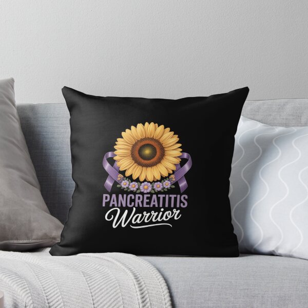 Item preview, Pancreatitis Awareness Sunflower designed and sold by EllenJast.