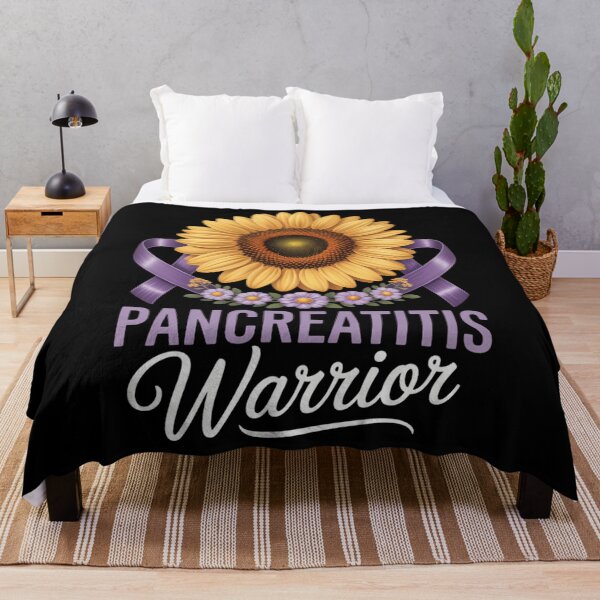 Item preview, Pancreatitis Awareness Sunflower designed and sold by EllenJast.