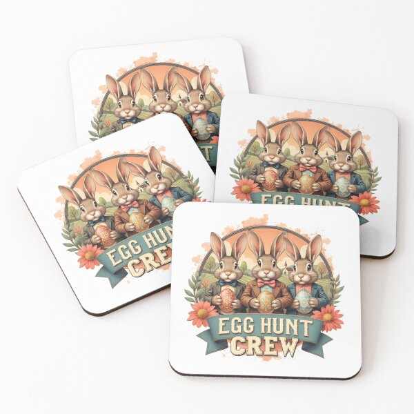 Item preview, Egg Hunt Crew Shirt – Retro Easter Bunny Team Graphic designed and sold by relso.