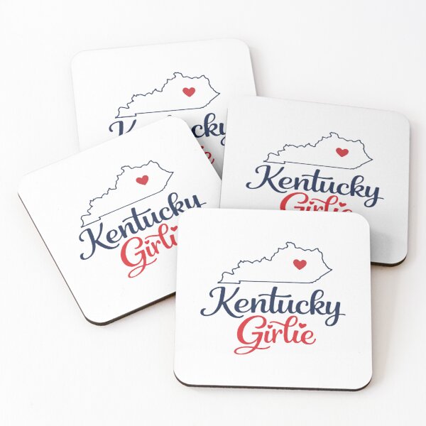 Item preview, Kentucky Girlie — Cute Kentucky State Outline with Heart designed and sold by All I Need Designs.