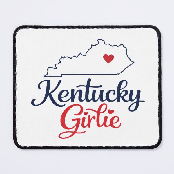 Item preview, Kentucky Girlie — Cute Kentucky State Outline with Heart designed and sold by All I Need Designs.