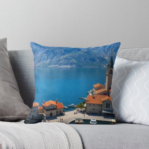Item preview, Picturesque Coastal Village and Scenic Mountain Harbor designed and sold by Vida e Arte.