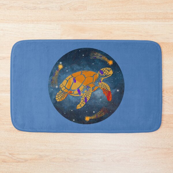 Item preview, Celestial Sea Turtle Ocean Cosmic Design Illustration designed and sold by 3DDesignSpot.