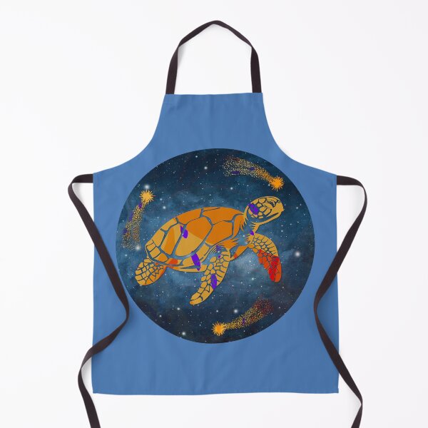 Item preview, Celestial Sea Turtle Ocean Cosmic Design Illustration designed and sold by 3DDesignSpot.