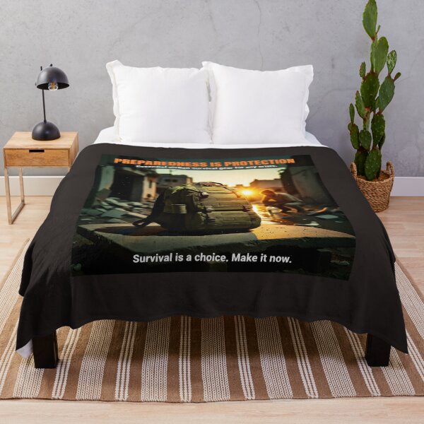 Item preview, Preparedness Is Protection; Essential Civilian Gear for Any Crisis--Survival is a choice,Make it now. designed and sold by Creative-RE.