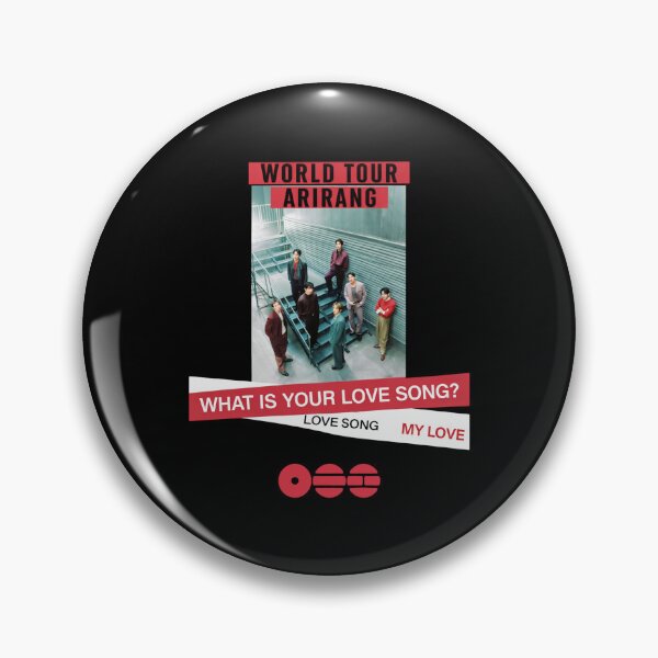 Item preview, BTS Arirang World Tour 2026, What Is Your Love Song Merch, Korean Boy Group designed and sold by MD-Over.