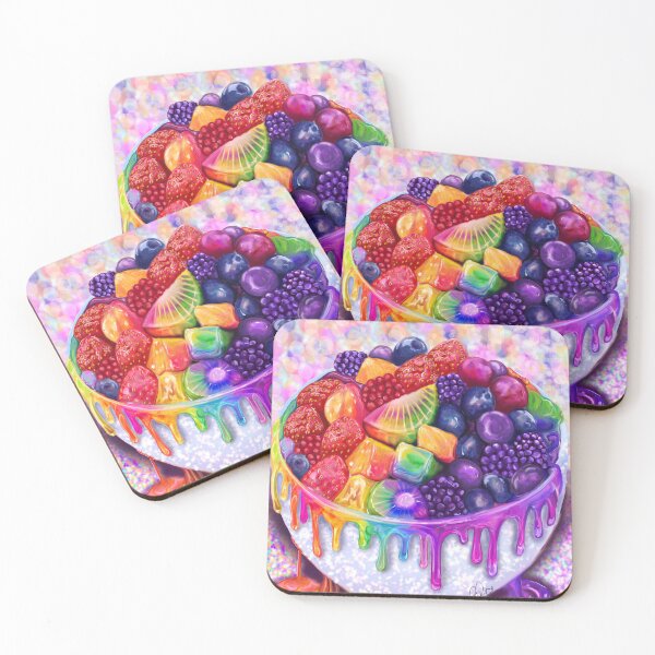 Item preview, Sweet Chaos Full of Colorful Cravings  designed and sold by BrandiGroverArt.