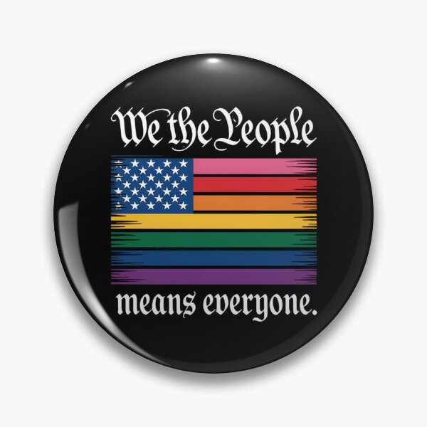 Item preview, We The People Means Everyone Usa Lgbt Equality designed and sold by EllenJast.