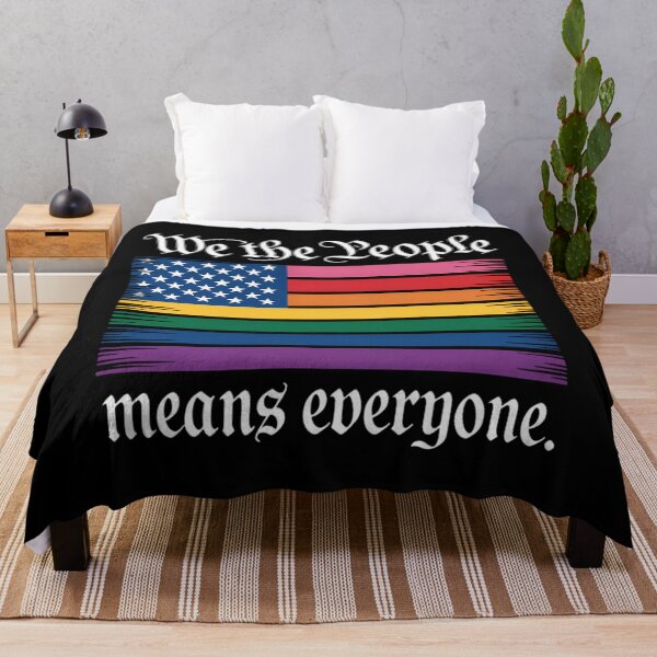 Item preview, We The People Means Everyone Usa Lgbt Equality designed and sold by EllenJast.