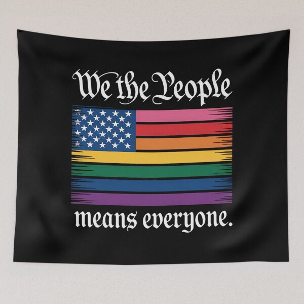 Item preview, We The People Means Everyone Usa Lgbt Equality designed and sold by EllenJast.