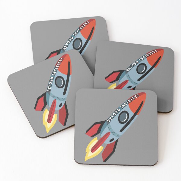 Item preview, Beyond Infinity Rocket | Retro Space Rocket | Sci-Fi Adventure Design designed and sold by Mysterious Shop.