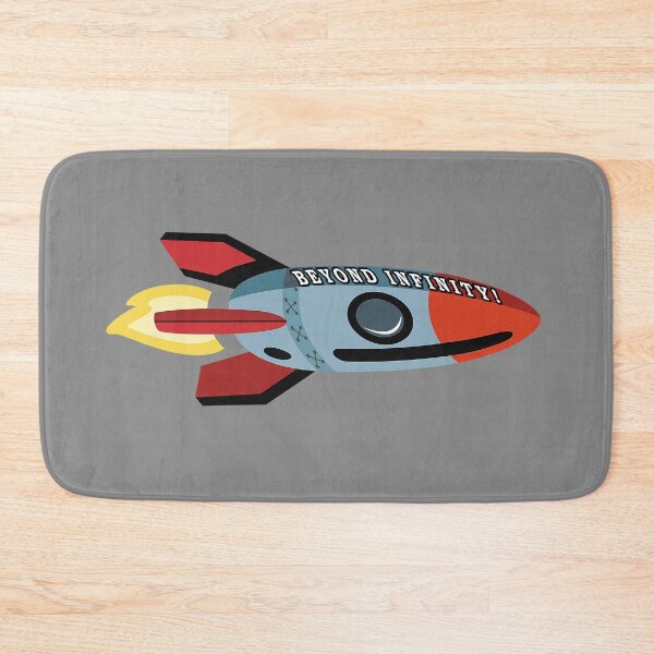 Item preview, Beyond Infinity Rocket | Retro Space Rocket | Sci-Fi Adventure Design designed and sold by Mysterious Shop.