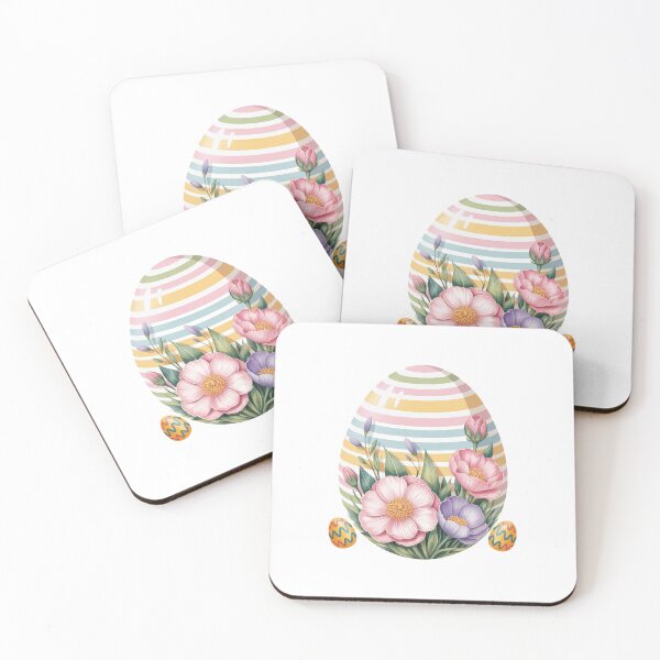 Item preview, Floral Easter Egg Pastel Spring designed and sold by QuiteOrbit.