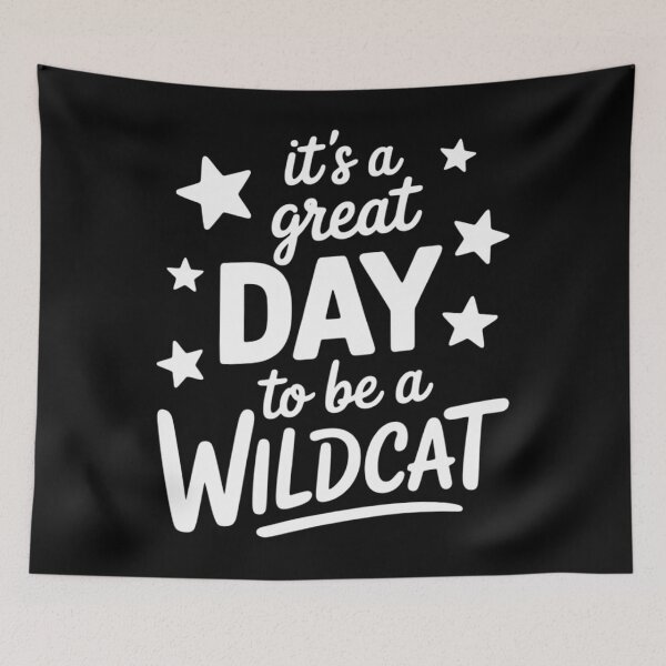 Item preview, Wild cat It's great day to be a Wild Cat School Animal Lover designed and sold by EllenJast.