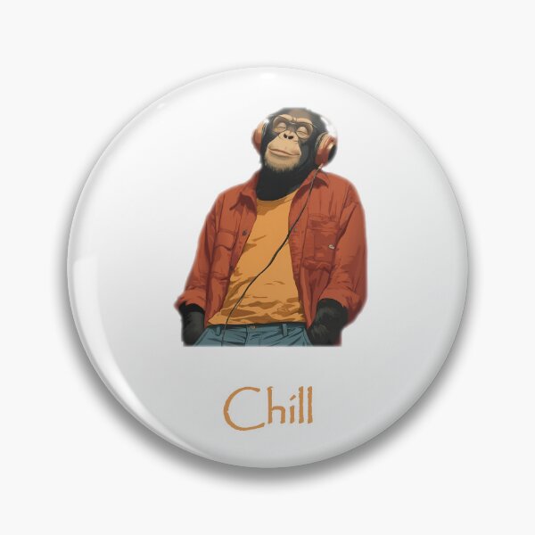 Item preview, Chill Monkey Listening To Music designed and sold by RDesignFactory.